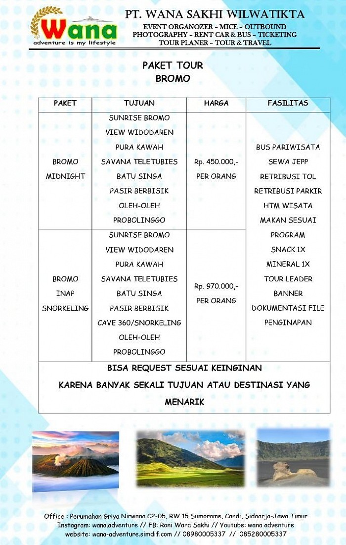 Bromo private